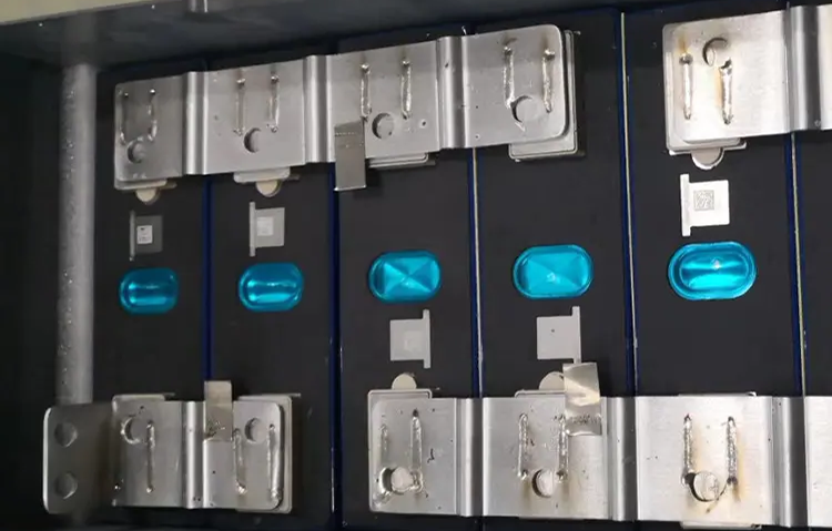 電池模組激光焊接展示